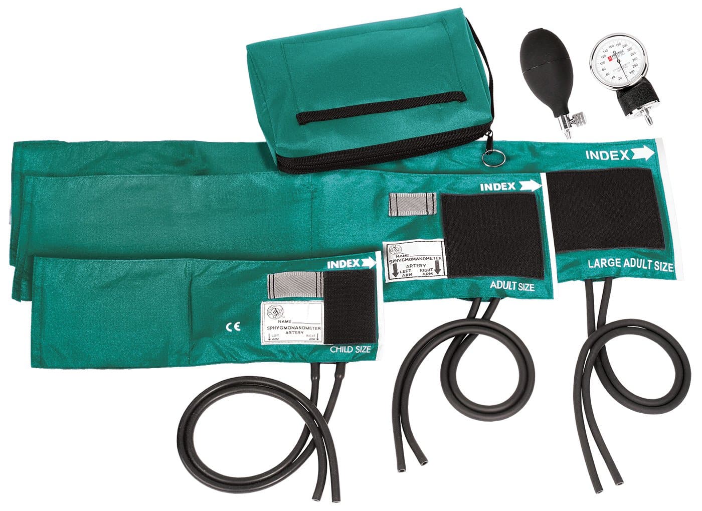 Prestige Medical 3-in-1 Aneroid Sphygmomanometer Set with Carry Case - Senior.com Aneroid Sphygmomanometer
